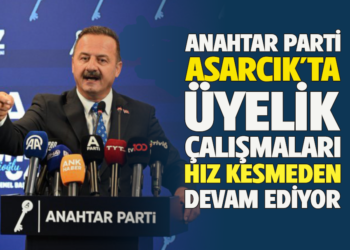 ANAHTAR PARTİ ASARCIK’TA ÜYELİK ÇALIŞMALARI HIZ KESMEDEN DEVAM EDİYOR