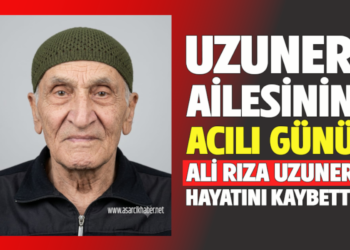 Samsun’un Asarcık ilçesi sakinlerinden Ali Rıza Uzuner, 82 yaşında hayatını kaybetti.